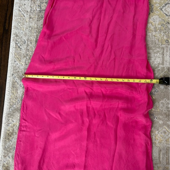 J. Crew Fuchsia Scoopneck Cupro Slip Dress - Picture 14 of 14